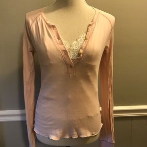 Long Sleeve Henley Shirt